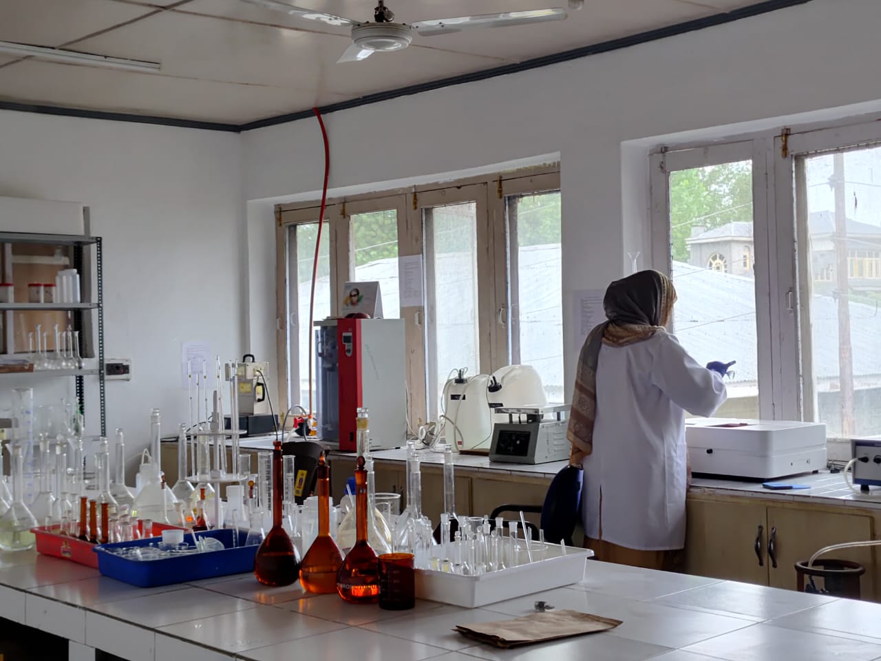 Upgradation ofSoil Science Lab and GPB Quality Lab  at MRCFC Khudwani